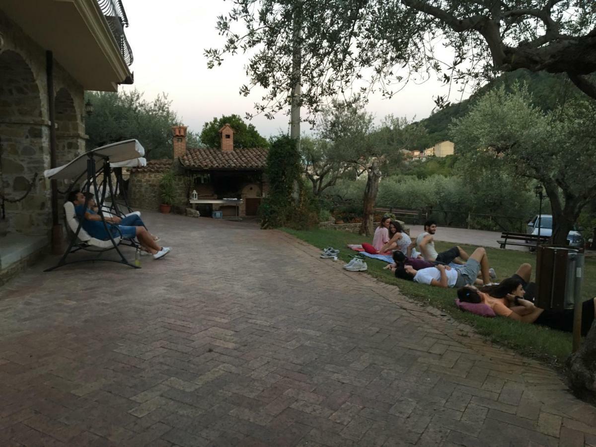 La Ginestra Hotel Castel San Lorenzo ภายนอก รูปภาพ